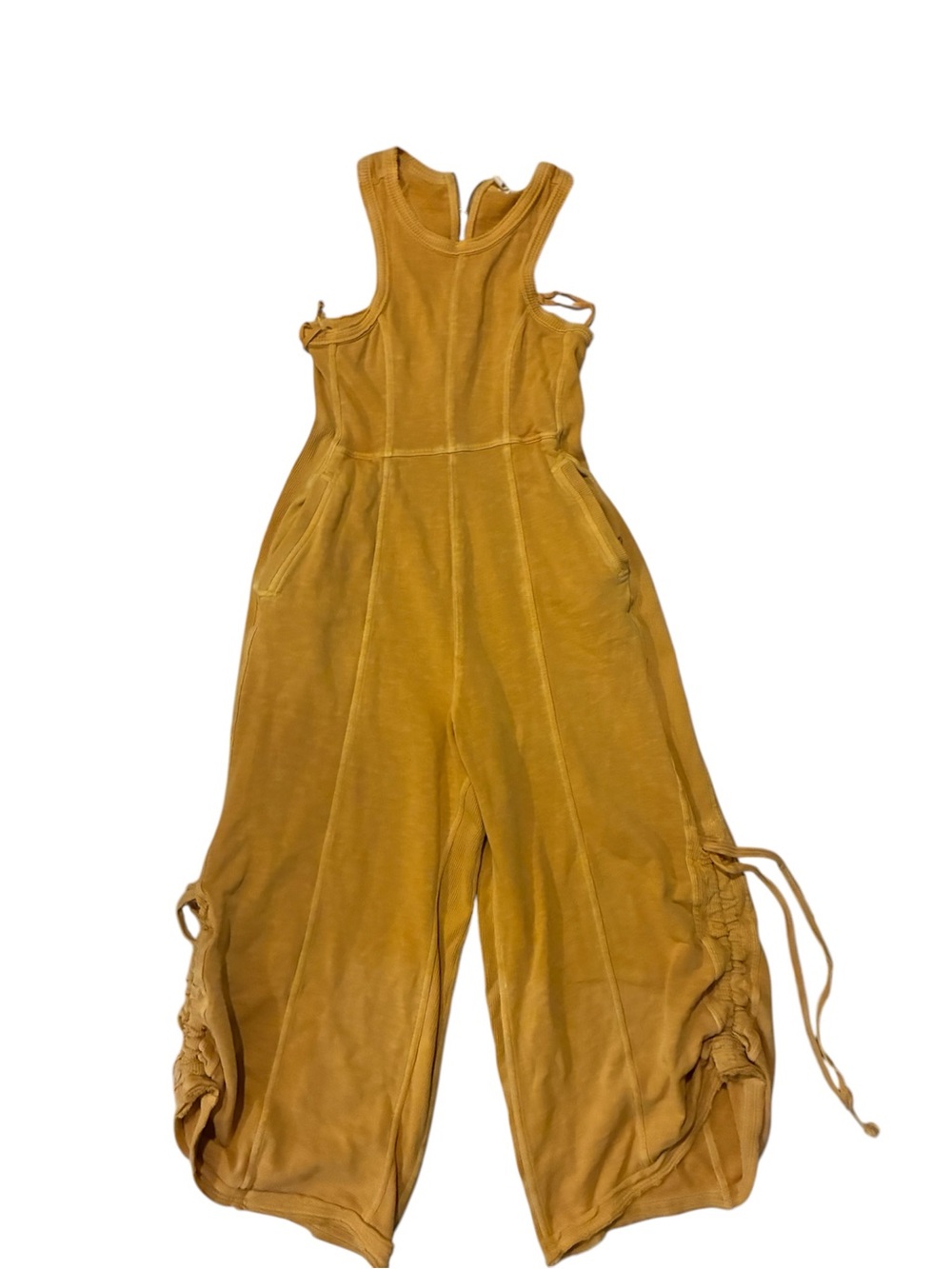 Daily Practice Mustard Yellow Romper - XXS